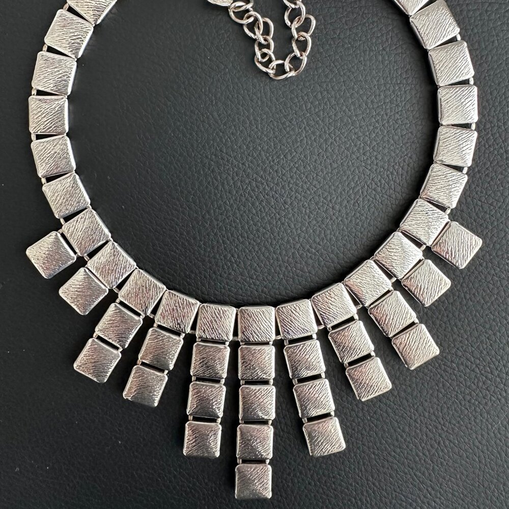 Rare Vintage Gil d’Agena Modernist Articulated Necklace
